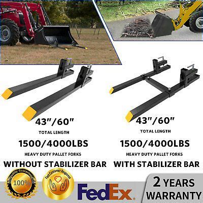 ebay skid steer forks|replacement forks for skid steer.